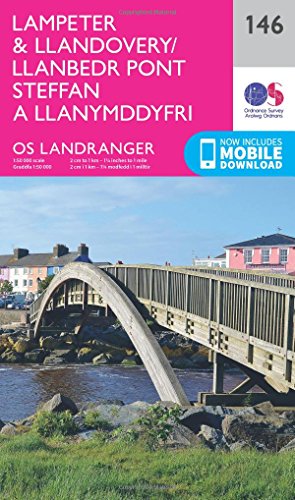 Lampeter & Llandovery (OS Landranger Map, Band 146)